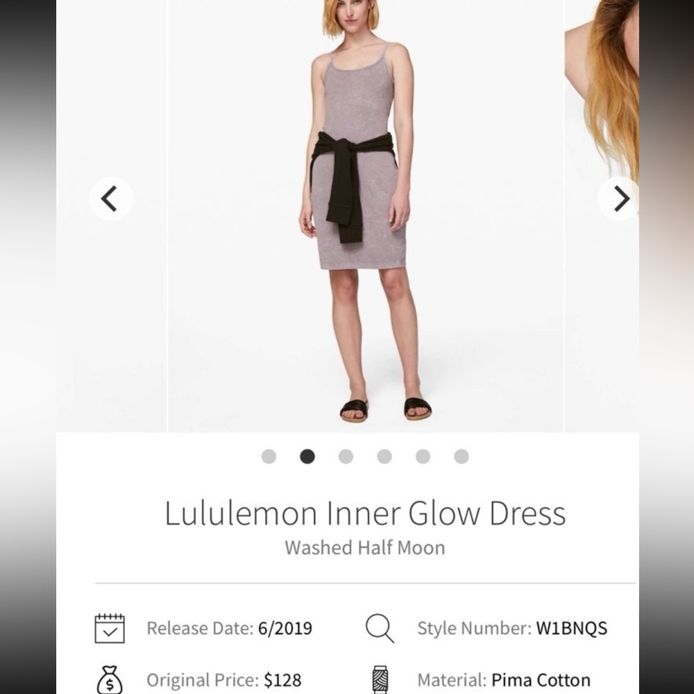 lululemon inner glow dress